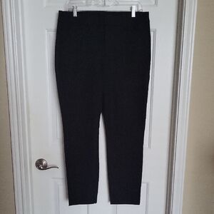 Old Navy Black High-Rise Pixie Pants